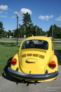 Yellow 1974 Volkswagen Beetle
