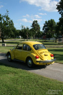 Yellow 1974 Volkswagen Beetle