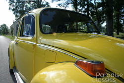 Yellow 1974 Volkswagen Beetle