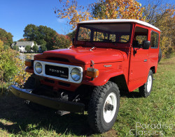 Red 1982 Toyota Land Cruiser