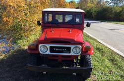 Red 1982 Toyota Land Cruiser
