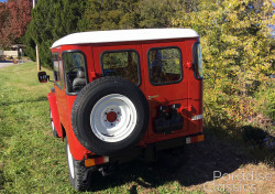 Red 1982 Toyota Land Cruiser