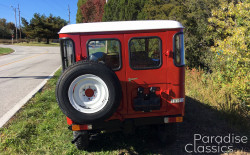 Red 1982 Toyota Land Cruiser