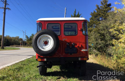 Red 1982 Toyota Land Cruiser