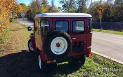 Red 1982 Toyota Land Cruiser