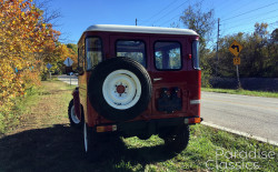 Red 1982 Toyota Land Cruiser