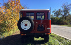 Red 1982 Toyota Land Cruiser