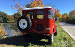 Red 1982 Toyota Land Cruiser