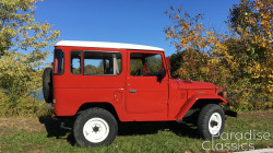 Red 1982 Toyota Land Cruiser
