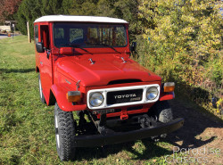 Red 1982 Toyota Land Cruiser