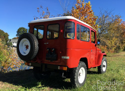 Red 1982 Toyota Land Cruiser