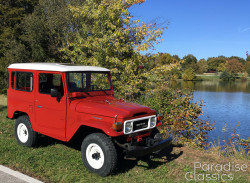 Red 1982 Toyota Land Cruiser
