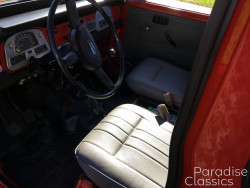 Red 1982 Toyota Land Cruiser