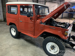 Red 1982 Toyota Land Cruiser