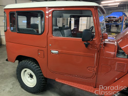 Red 1982 Toyota Land Cruiser