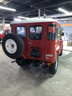 Red 1982 Toyota Land Cruiser