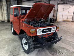 Red 1982 Toyota Land Cruiser