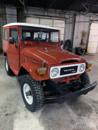 Red 1982 Toyota Land Cruiser