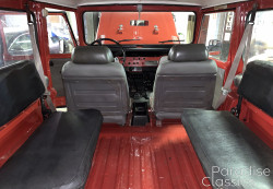 Red 1982 Toyota Land Cruiser