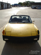 Yellow 1975 Porsche 914