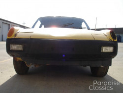 Yellow 1975 Porsche 914