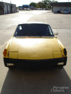 Yellow 1975 Porsche 914