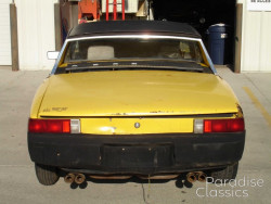 Yellow 1975 Porsche 914