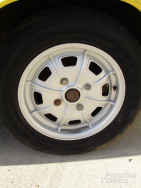 Yellow 1975 Porsche 914