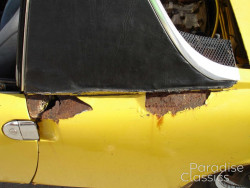 Yellow 1975 Porsche 914