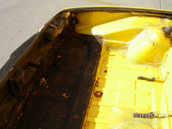 Yellow 1975 Porsche 914