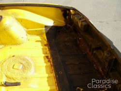 Yellow 1975 Porsche 914