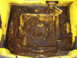 Yellow 1975 Porsche 914