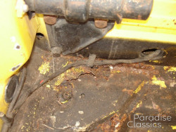 Yellow 1975 Porsche 914