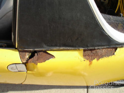 Yellow 1975 Porsche 914