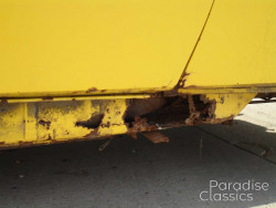 Yellow 1975 Porsche 914