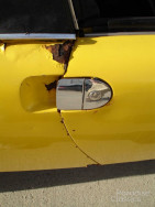 Yellow 1975 Porsche 914