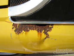 Yellow 1975 Porsche 914