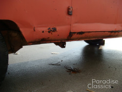 Red/White 1961 Volkswagen Bus