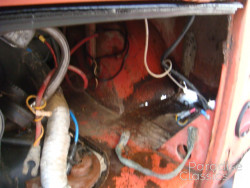 Red/White 1961 Volkswagen Bus