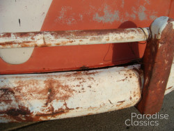 Red/White 1961 Volkswagen Bus