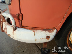 Red/White 1961 Volkswagen Bus