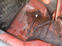 Red/White 1961 Volkswagen Bus