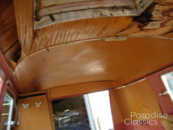 Red/White 1961 Volkswagen Bus