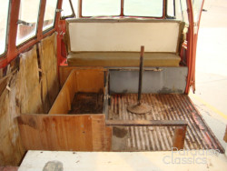 Red/White 1961 Volkswagen Bus