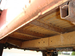 Red/White 1961 Volkswagen Bus