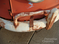 Red/White 1961 Volkswagen Bus
