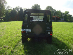 Green 1989 Land Rover Defender