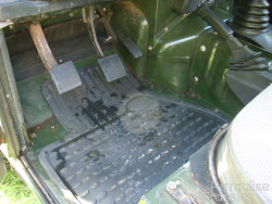 Green 1989 Land Rover Defender