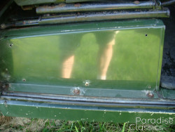 Green 1989 Land Rover Defender