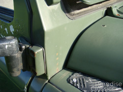 Green 1989 Land Rover Defender